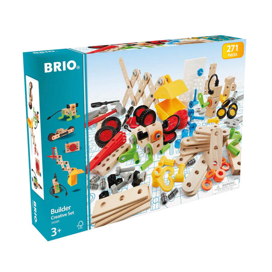 BRIO Builder - Creative Set | 271 Pieces - Little Reef and Friends