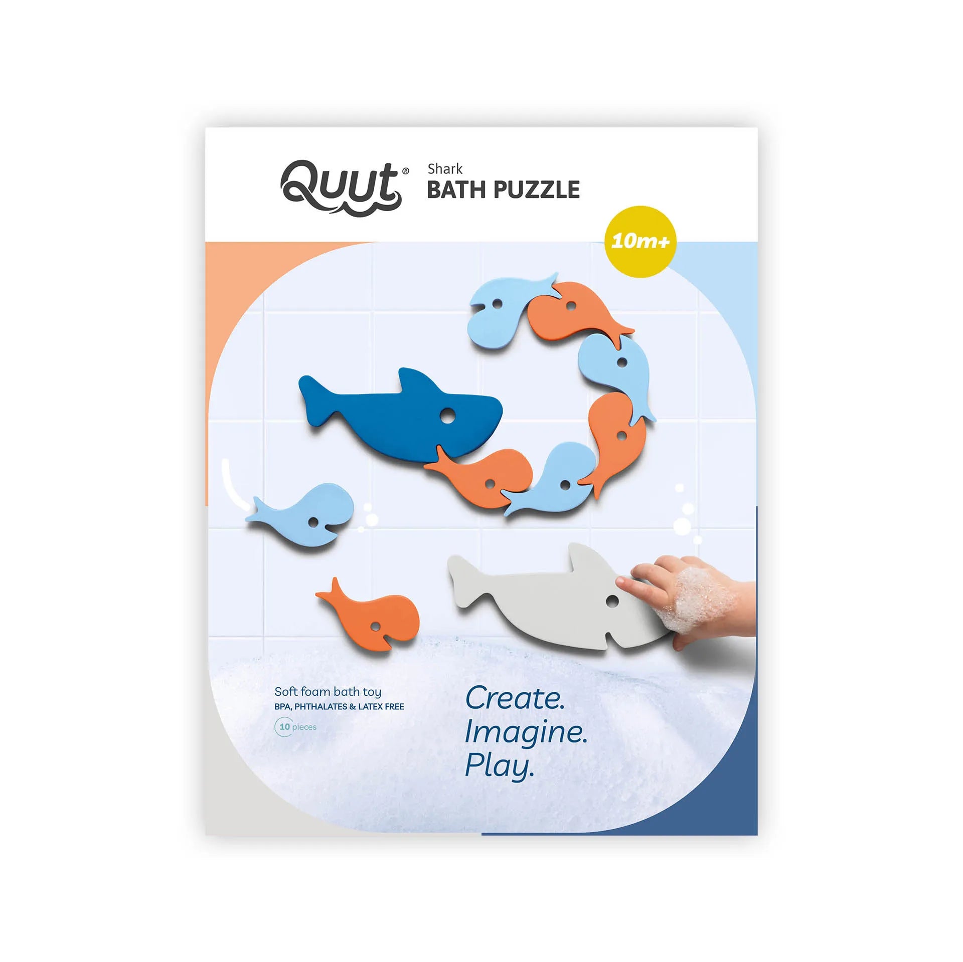 Quut Bath Puzzle - Shark - Little Reef and Friends