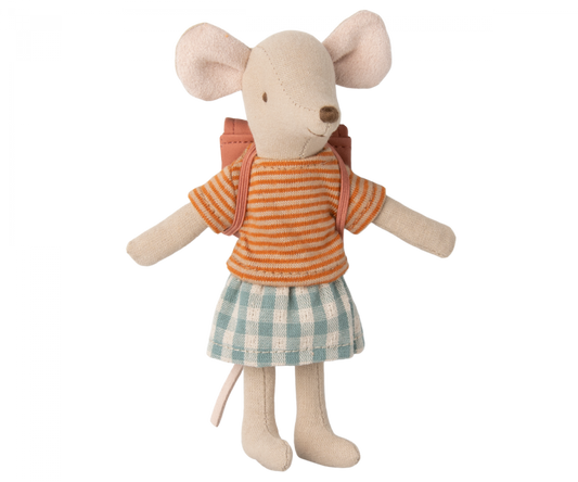 Maileg Big Sister Tricycle Mouse - Rose - Little Reef and Friends