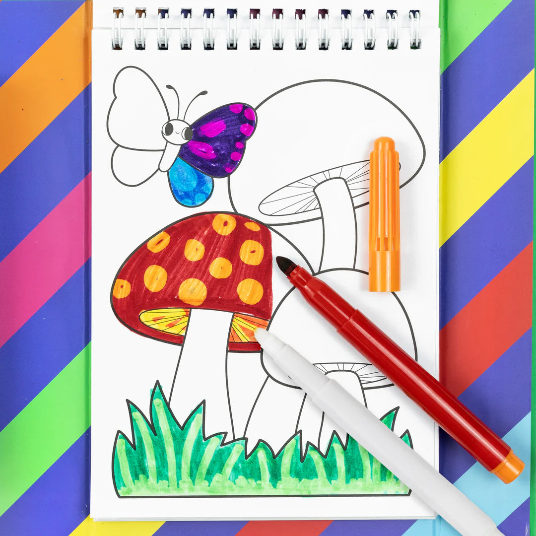 Tiger Tribe Colouring Set - Colour Change Garden Friends - Little Reef and Friends