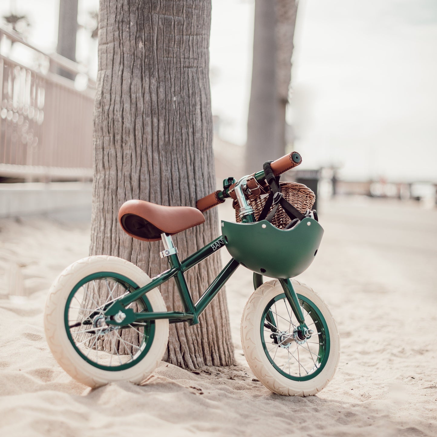 Banwood Vintage Balance Bike - Green - Little Reef and Friends