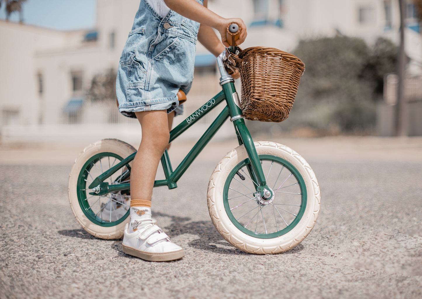 Banwood Vintage Balance Bike - Green - Little Reef and Friends