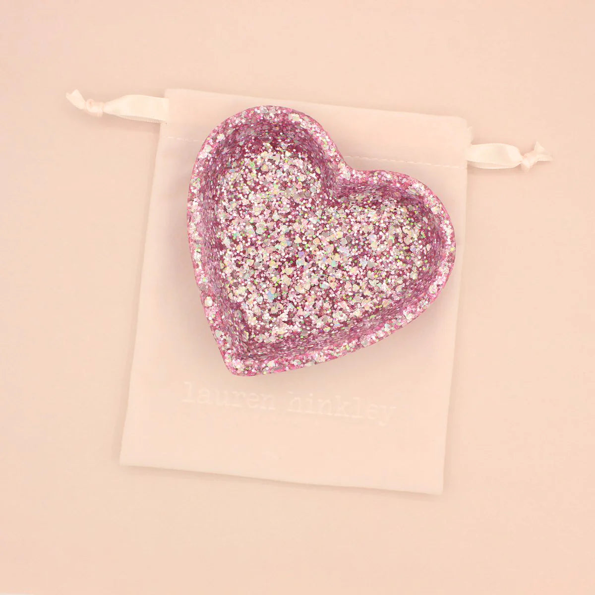 Lauren Hinkley Glitter Heart Trinket Dish - Little Reef and Friends