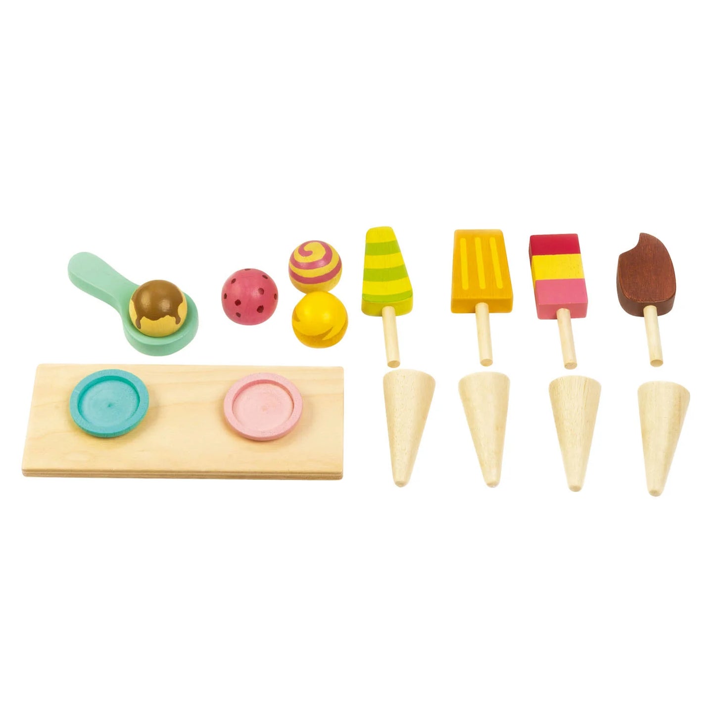 Tender Leaf Toys Ice Cream Cart Play Set - Little Reef and Friends