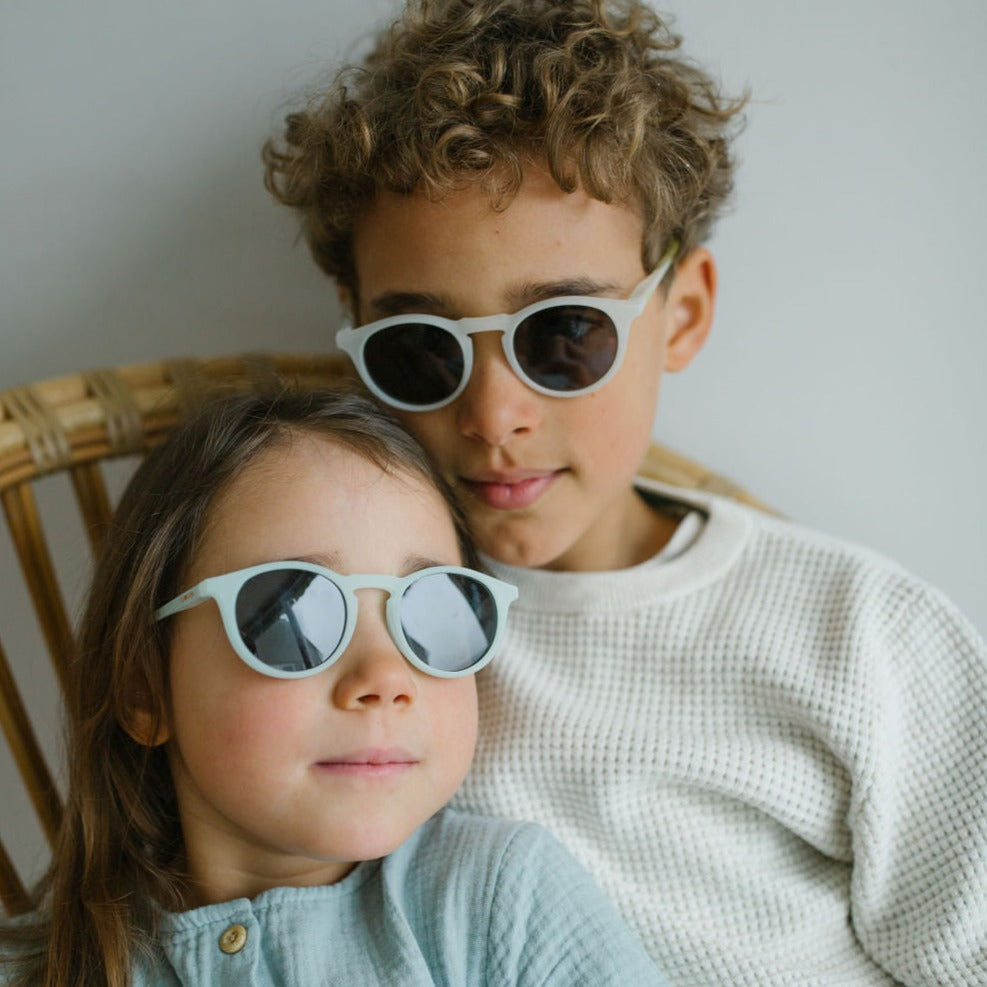 Leosun Flexible Polarised Sunglasses | Casey Kids - Milk Fade - Little Reef and Friends