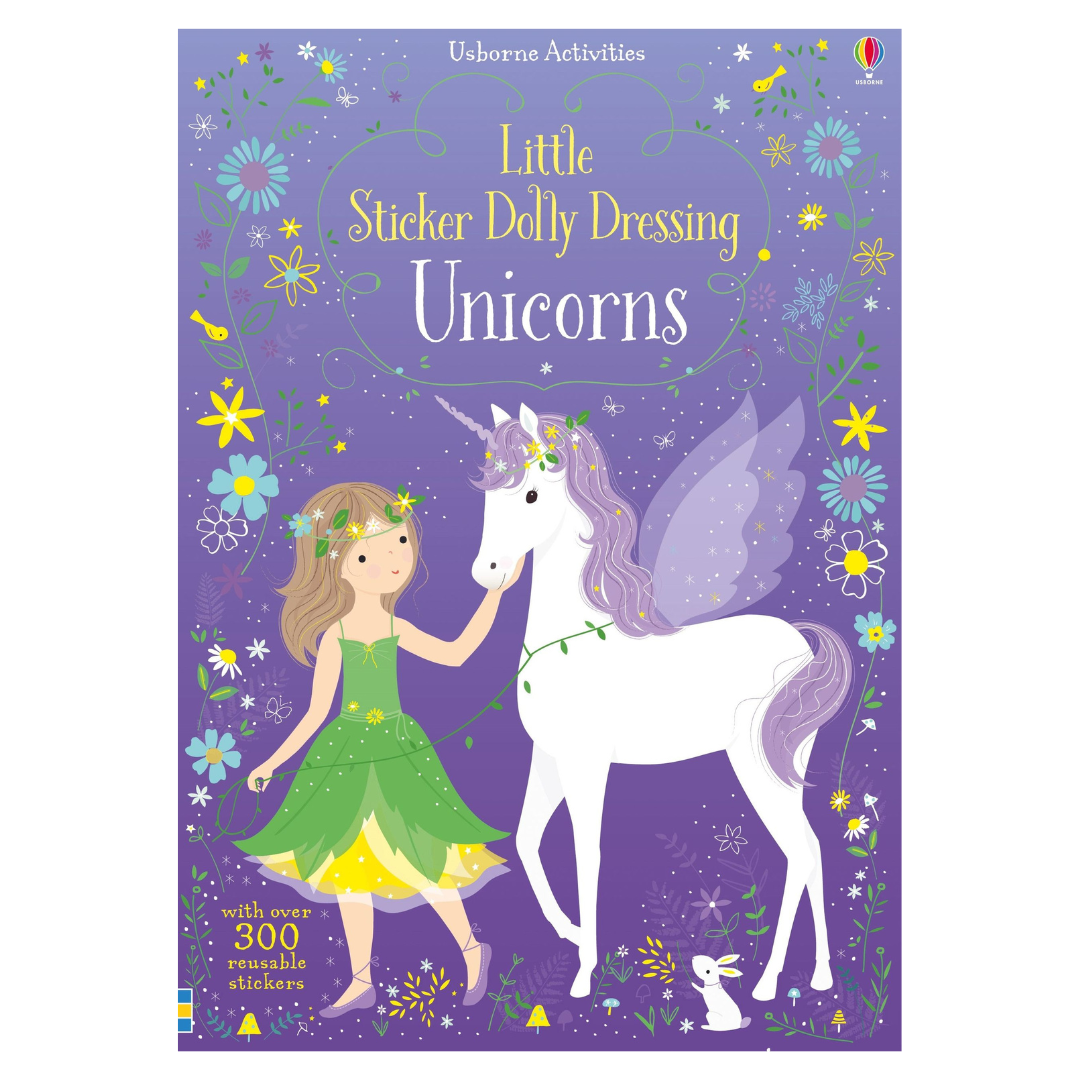 Little Sticker Dolly Dressing - Unicorns - Little Reef and Friends