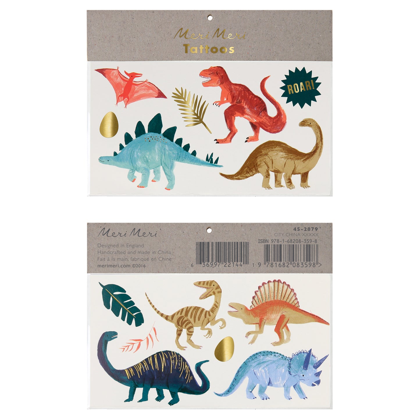 Meri Meri Temporary Tattoos - Dinosaur Kingdom