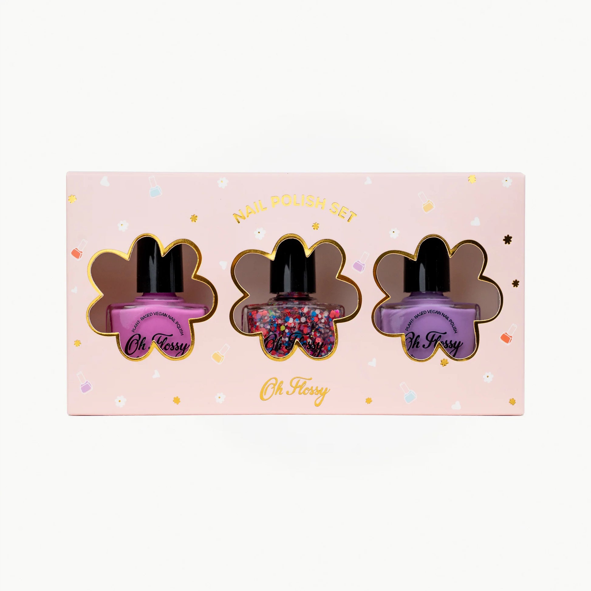 Oh Flossy Nail Polish Set - Party - Little Reef and Friends