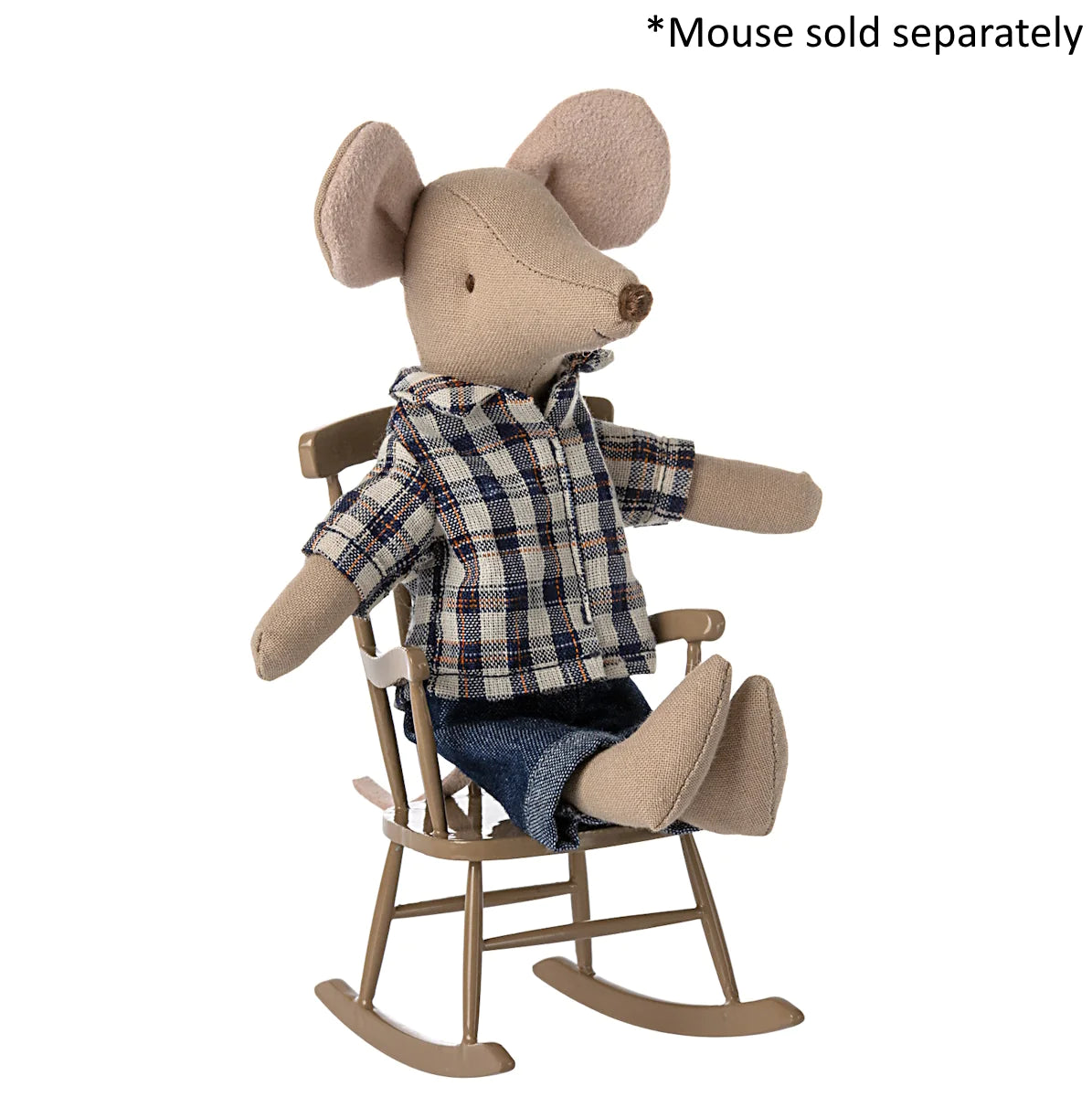 Maileg Rocking Chair | Mouse - Light Brown - Little Reef and Friends