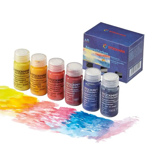 Stockmar Watercolour Paint Basic Assortment - 6 x 20ml