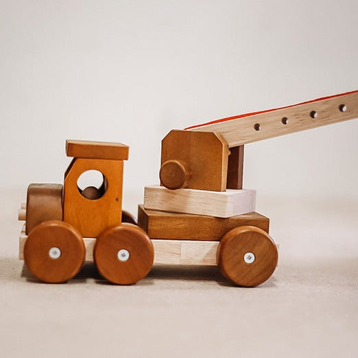Q Toys Wooden Crane