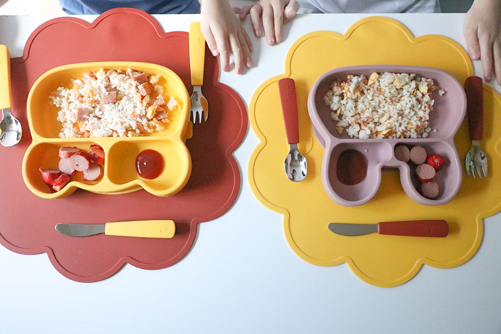 Toddler Feedie Cutlery Set - Yellow - Little Reef and Friends