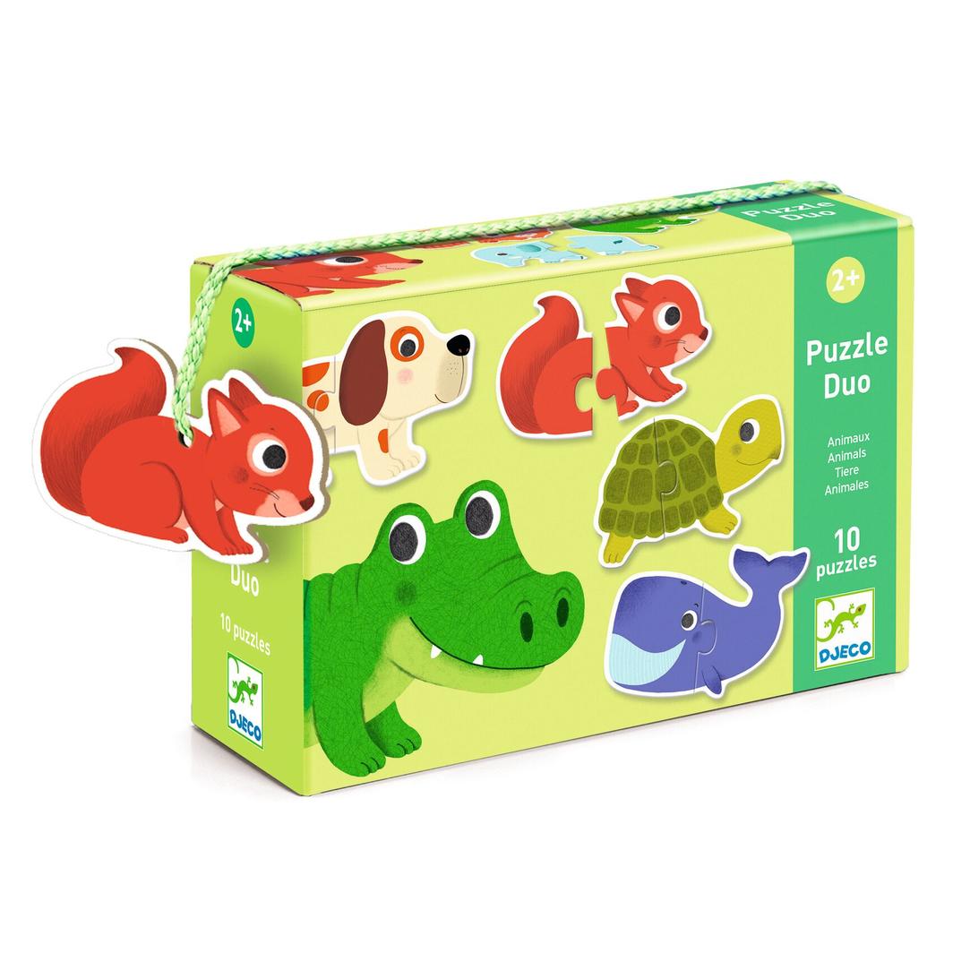 Animals Toddler Puzzle - Set Of 10 - Little Reef and Friends