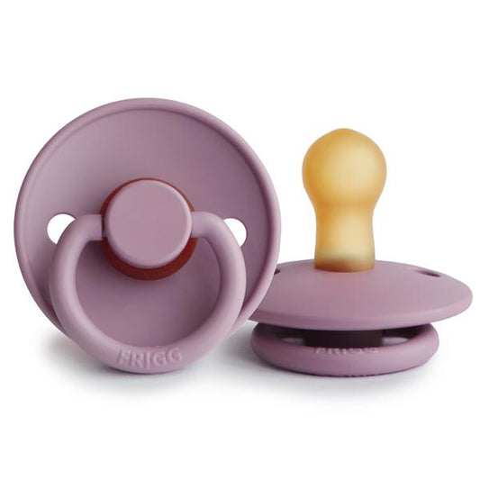 Classic Rubber Pacifier - Heather - Little Reef and Friends