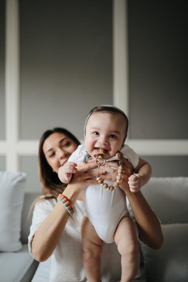 Classic Rubber Pacifier - Honey Gold - Little Reef and Friends