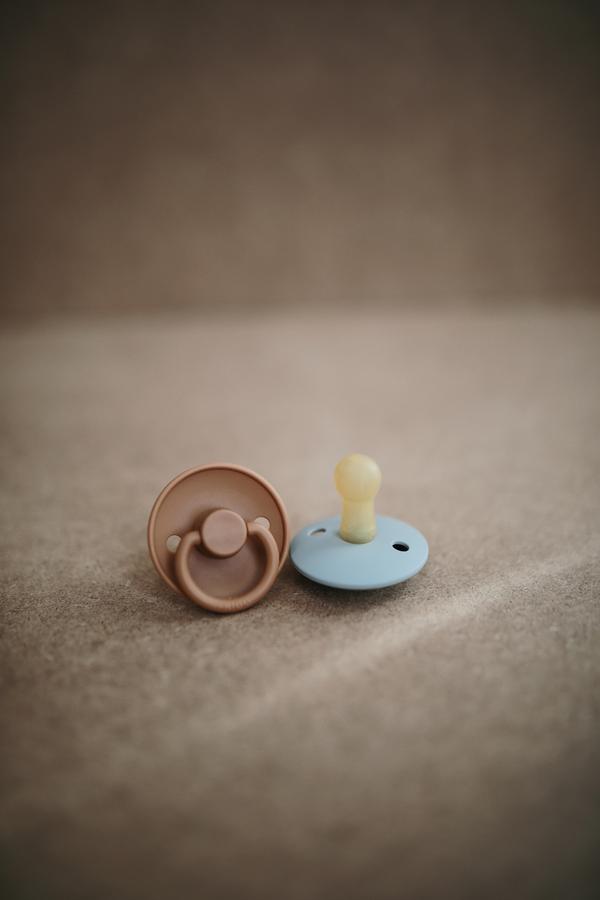 Classic Rubber Pacifier - Honey Gold - Little Reef and Friends