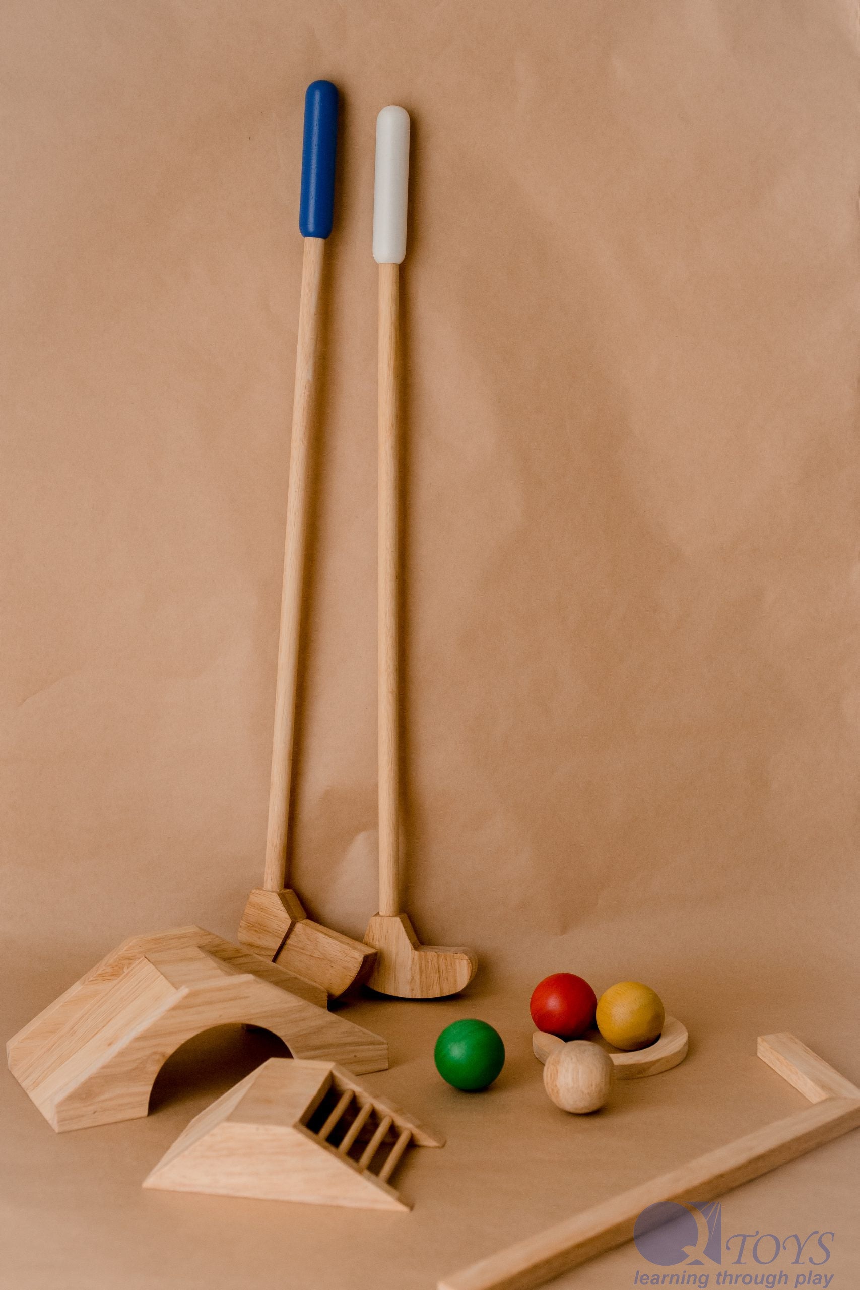 Mini Wooden Golf Set - Little Reef and Friends