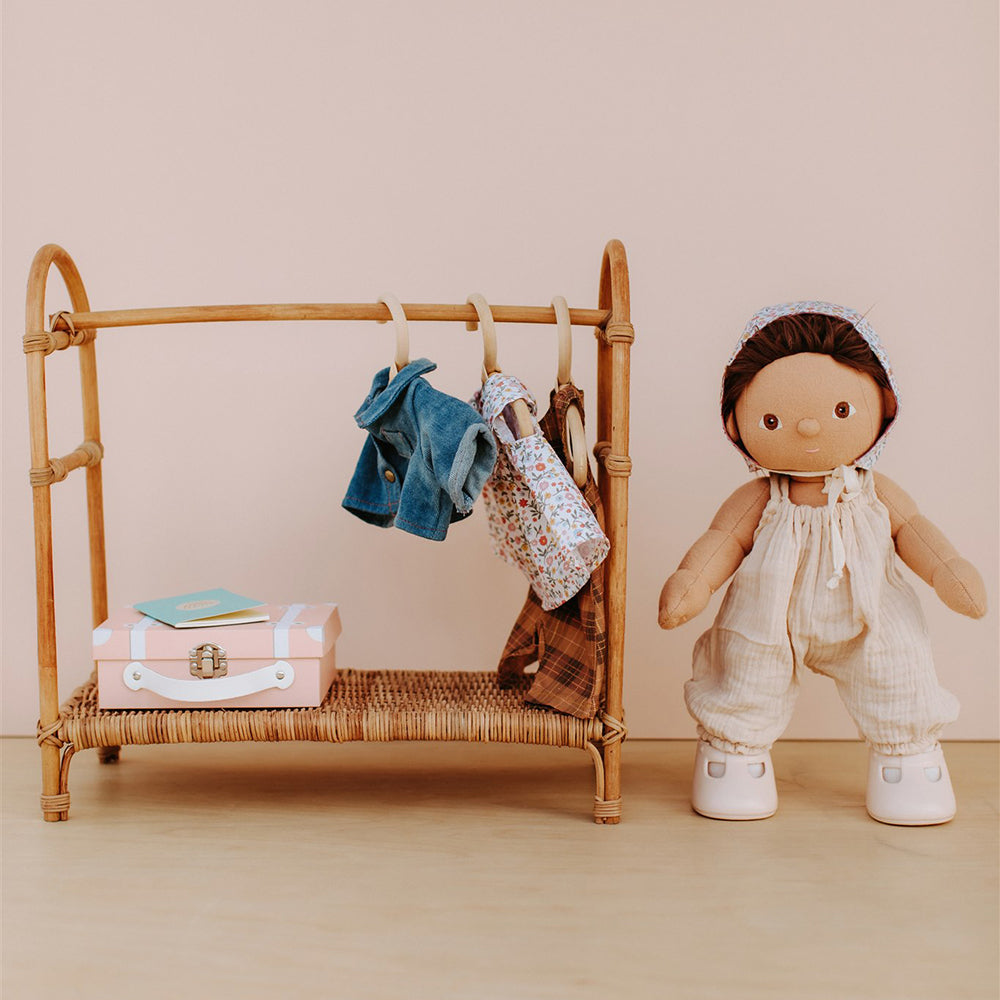 Dinkum Doll Travel Tog - Blush - Little Reef and Friends