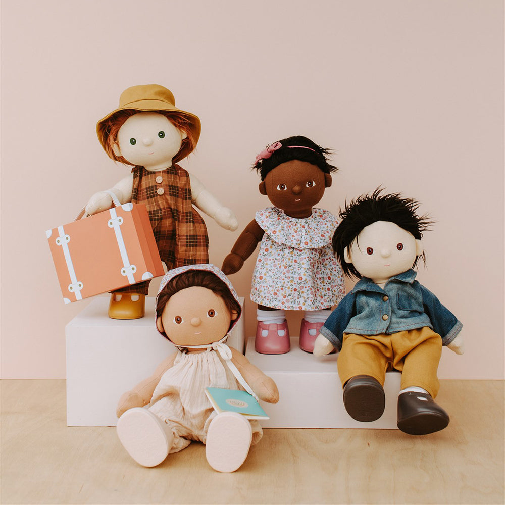 Dinkum Doll Travel Tog - Blush - Little Reef and Friends