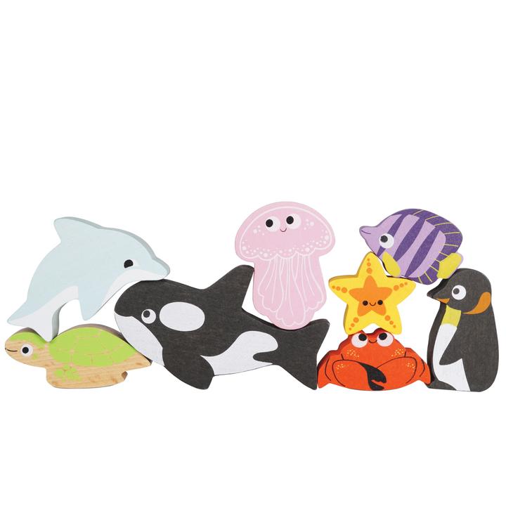 Petilou Ocean Animals Stacker - Little Reef and Friends