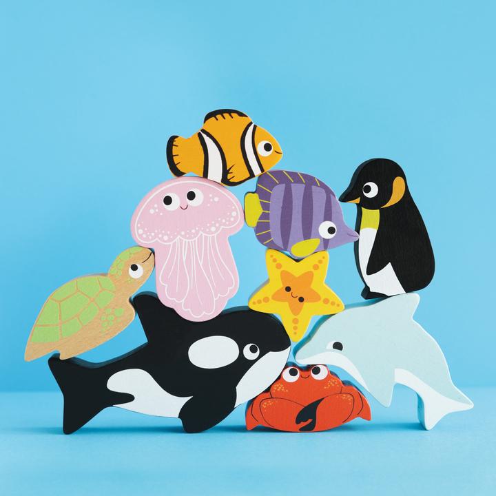 Petilou Ocean Animals Stacker - Little Reef and Friends