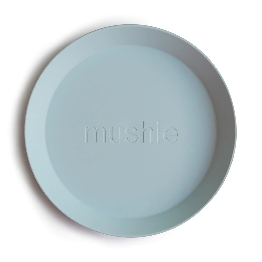 Round Plate (Set of 2) - Powder Blue - Little Reef and Friends