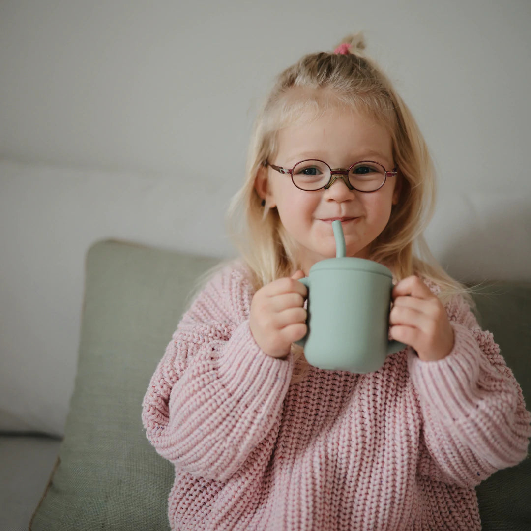 Silicone Straw Cup - Little Reef and Friends