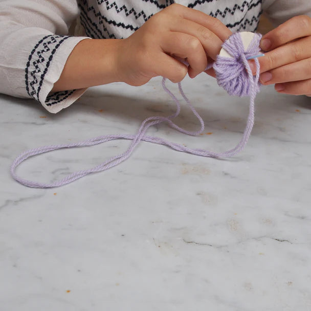 Make Your Own - Pom Pom Ballerina Peg Doll Kit - Little Reef and Friends