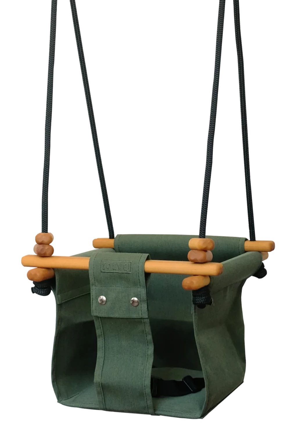 Baby & Toddler Swing - Moss Green - Little Reef and Friends